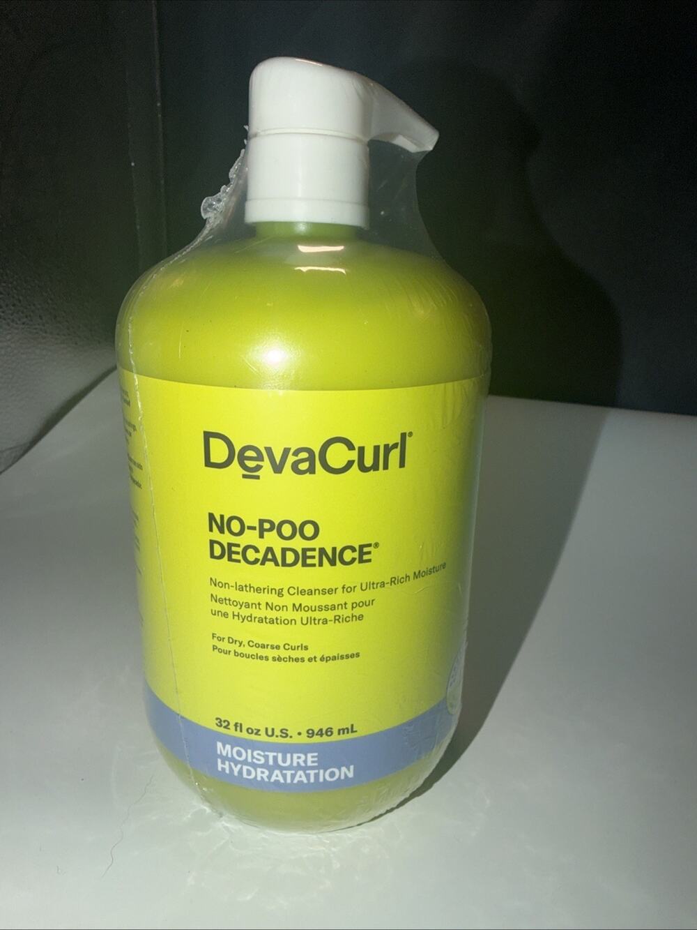 DevaCurl No-Poo Decadence Zero Lather Cleanser -MOISTURE- 32 fl oz